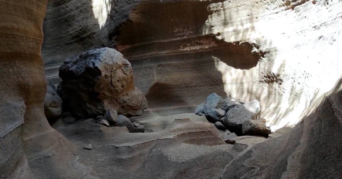 Tobas de Colores, Barranco de las Vacas, Gran Canaria